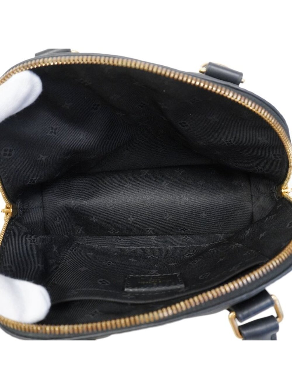 Louis Vuitton Handbag Bubble Glam Alma Soft BB Noir 2-Way - Picture 4 of 10